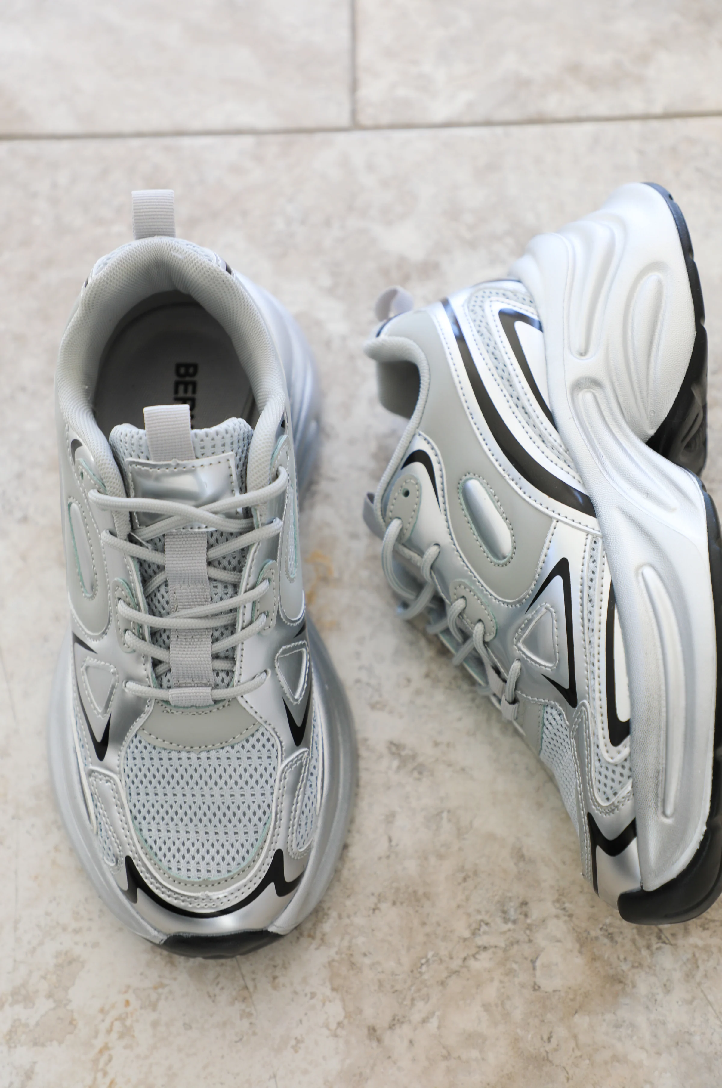 In My Era Sneakers: Silver/Multi - Image 2