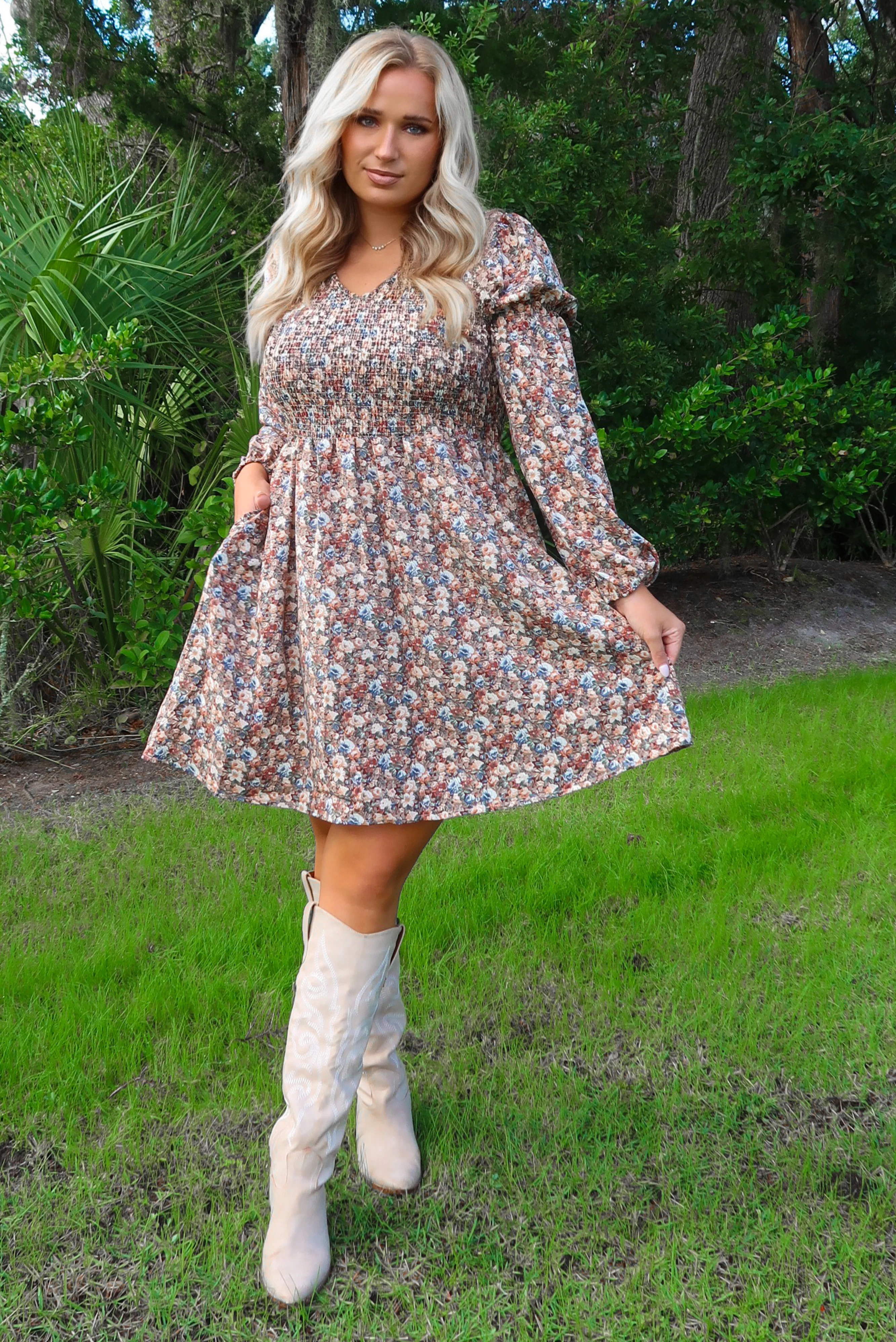In The Meadow Dress: Floral/Multi