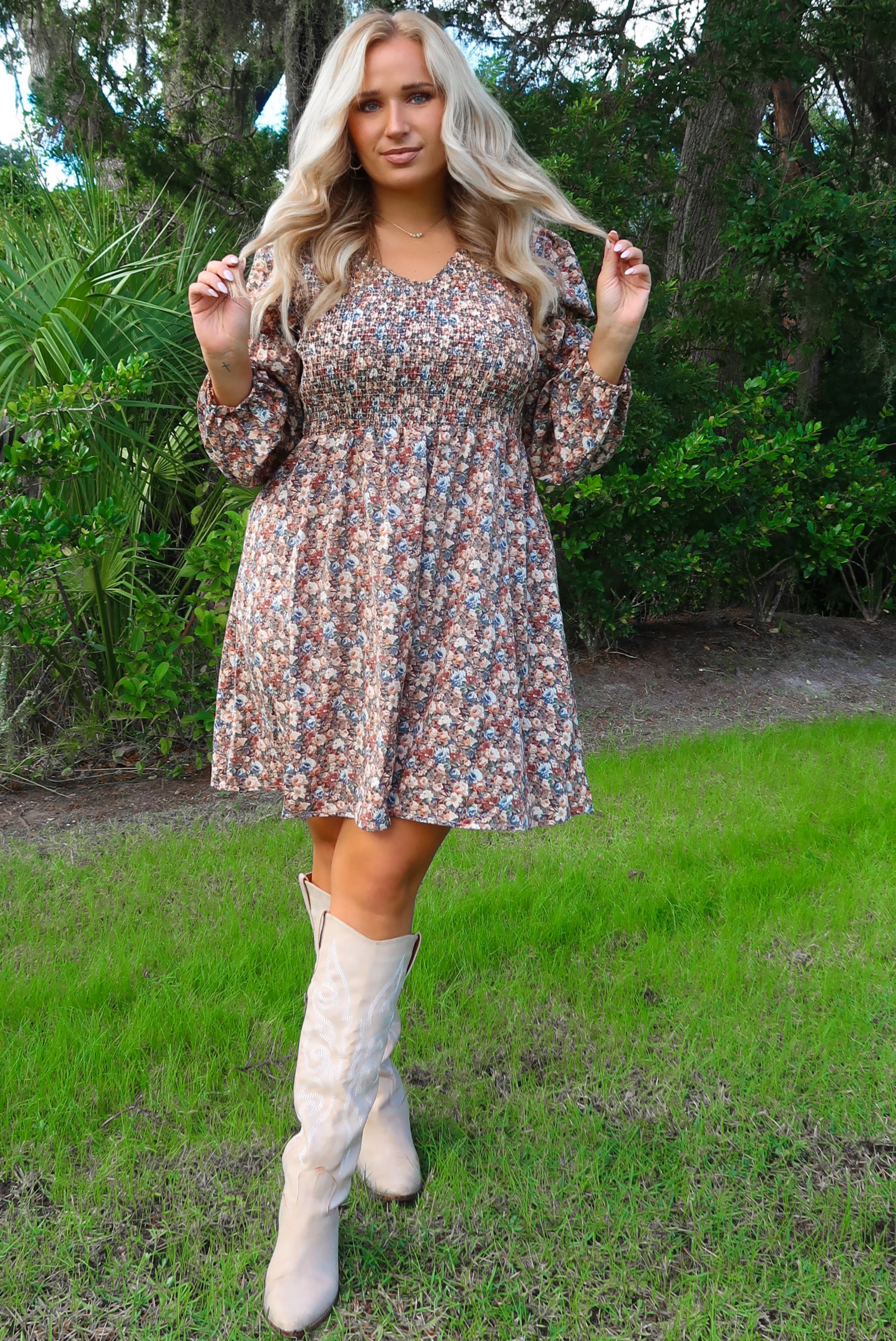 In The Meadow Dress: Floral/Multi - Image 2