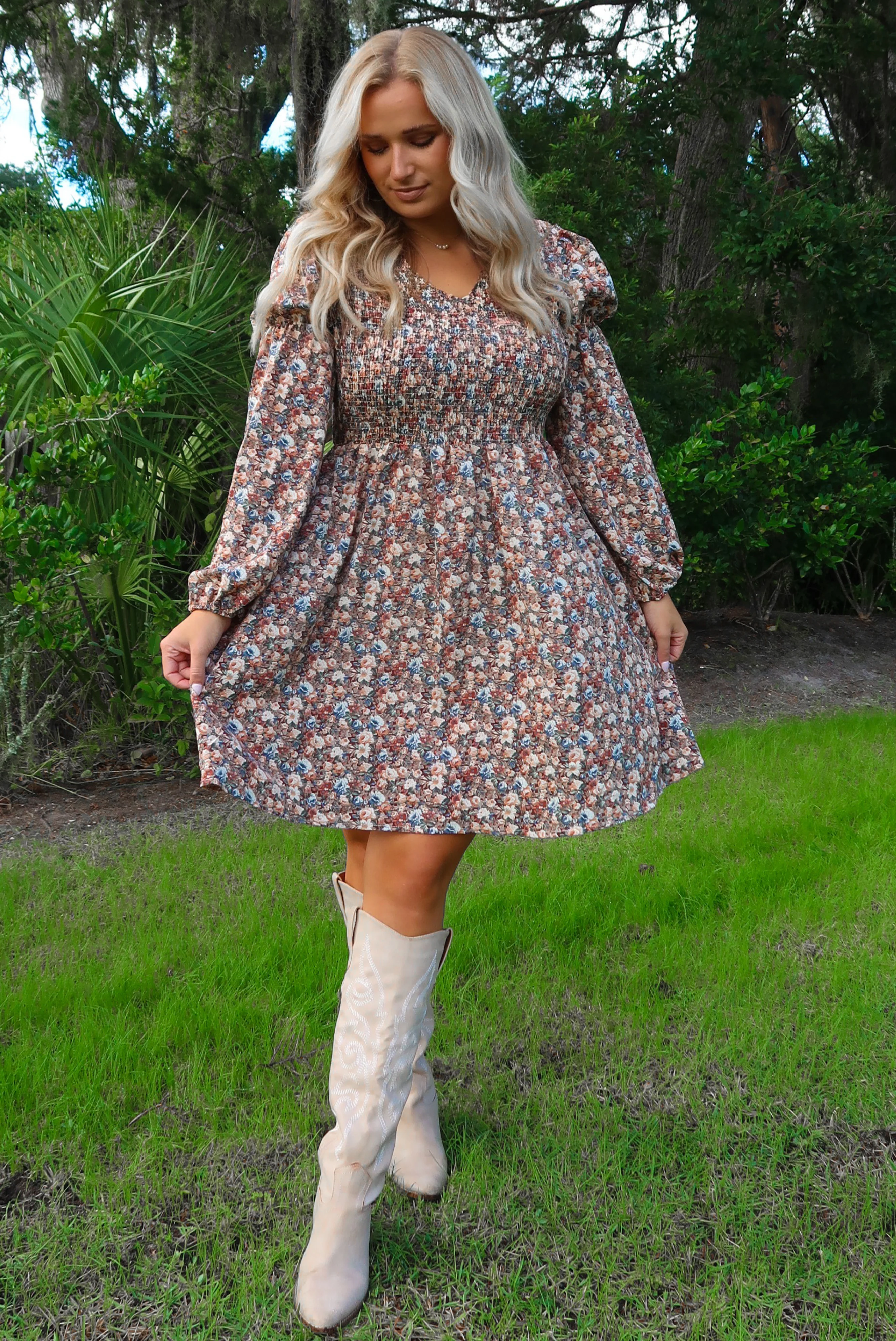 In The Meadow Dress: Floral/Multi - Image 5