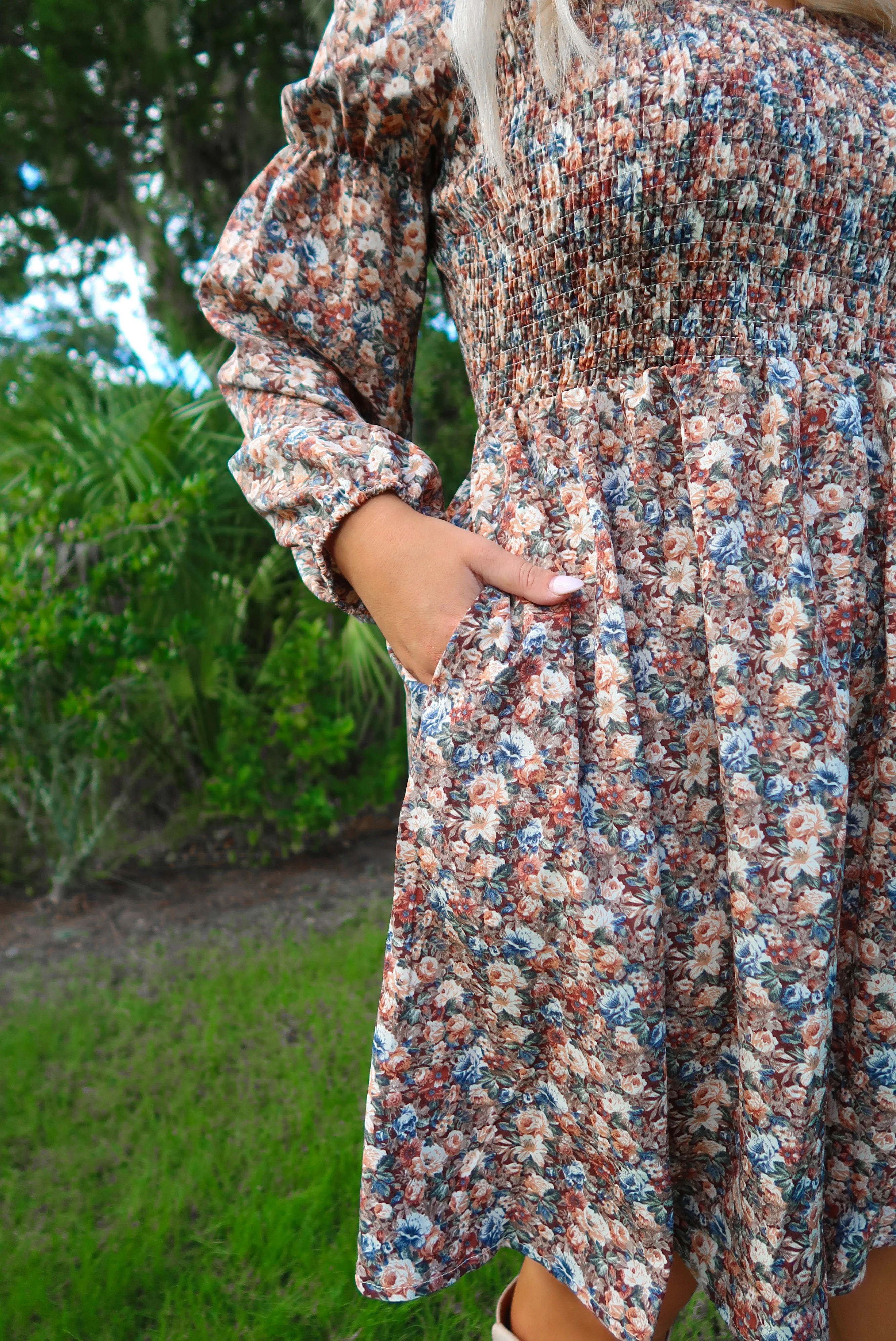 In The Meadow Dress: Floral/Multi - Image 7