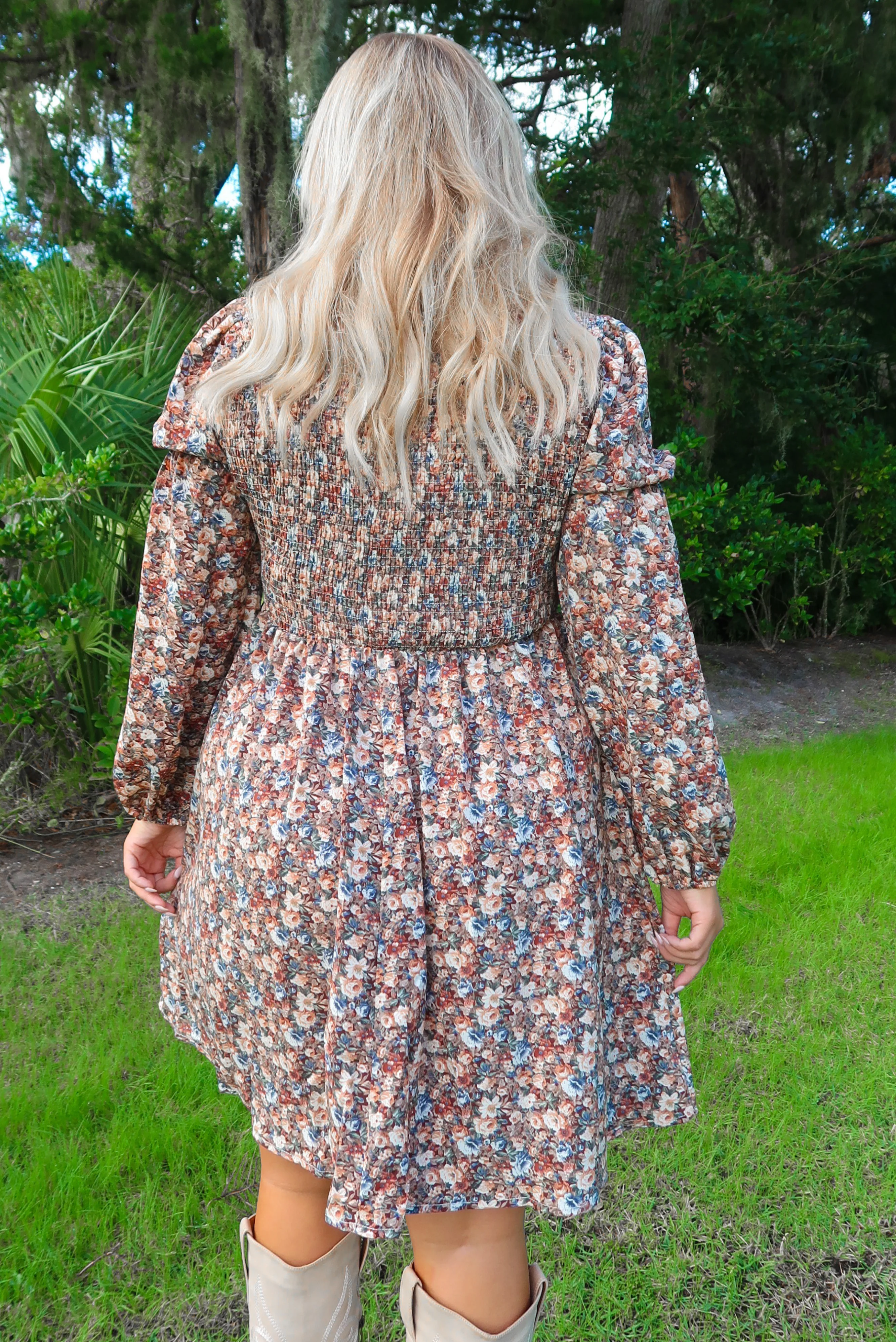In The Meadow Dress: Floral/Multi - Image 8