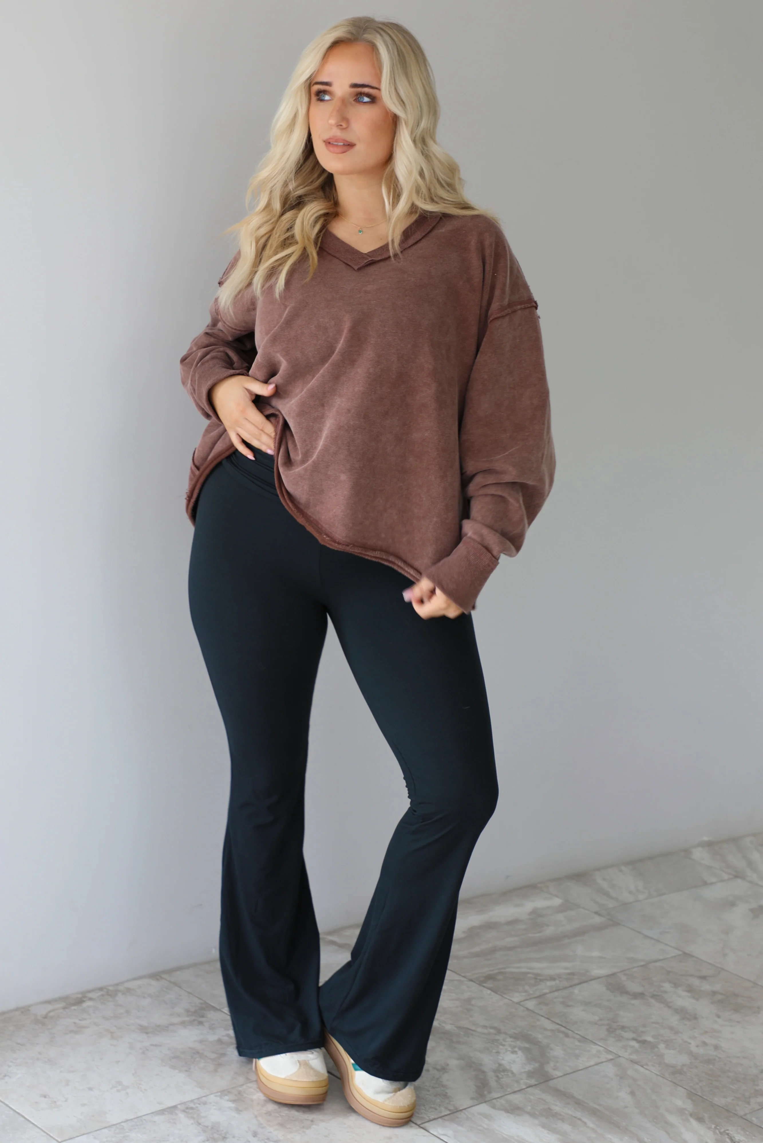 Just For You Sweater: Mauve