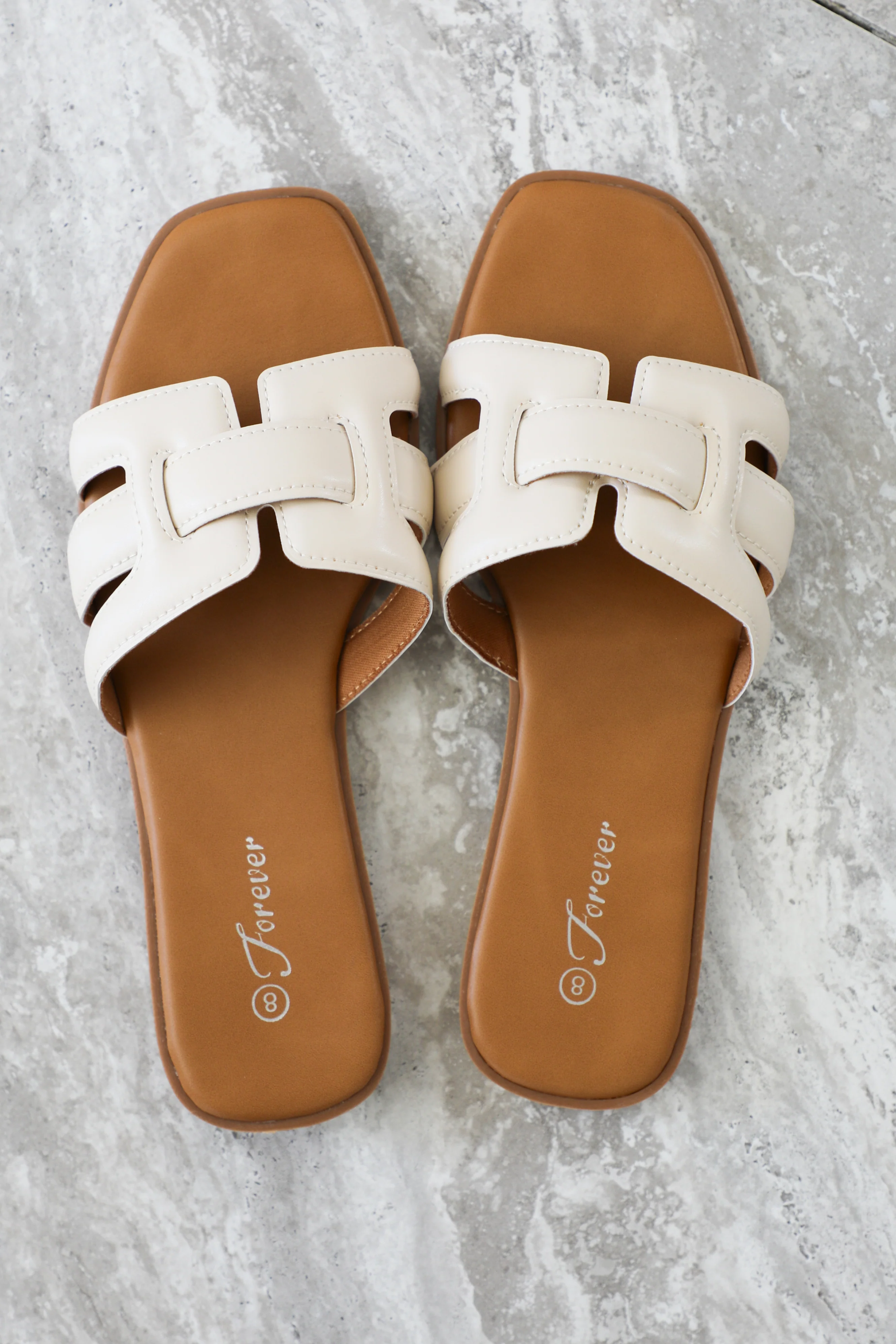 Maldives Sandals: Cream - Image 2
