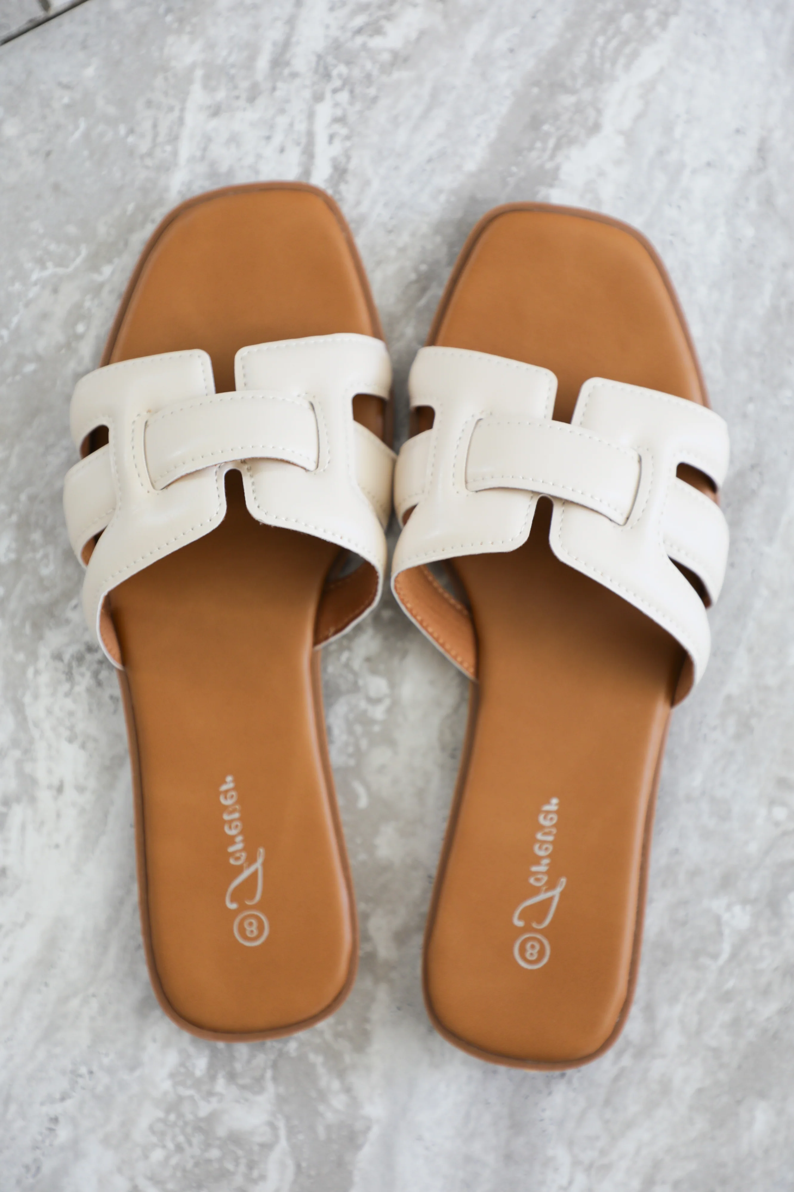 Maldives Sandals: Cream - Image 3