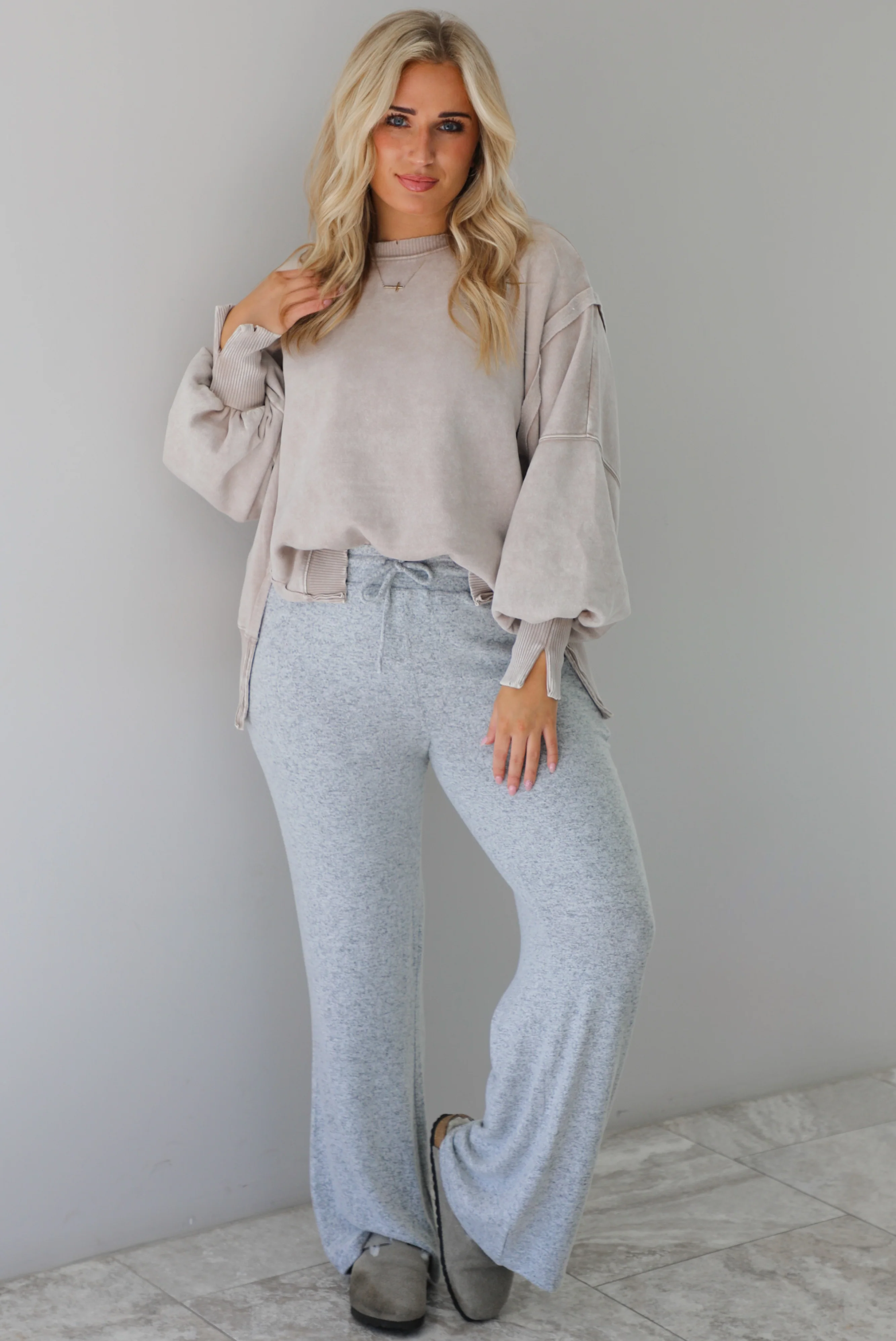 Simple Comforts Sweater: Sand
