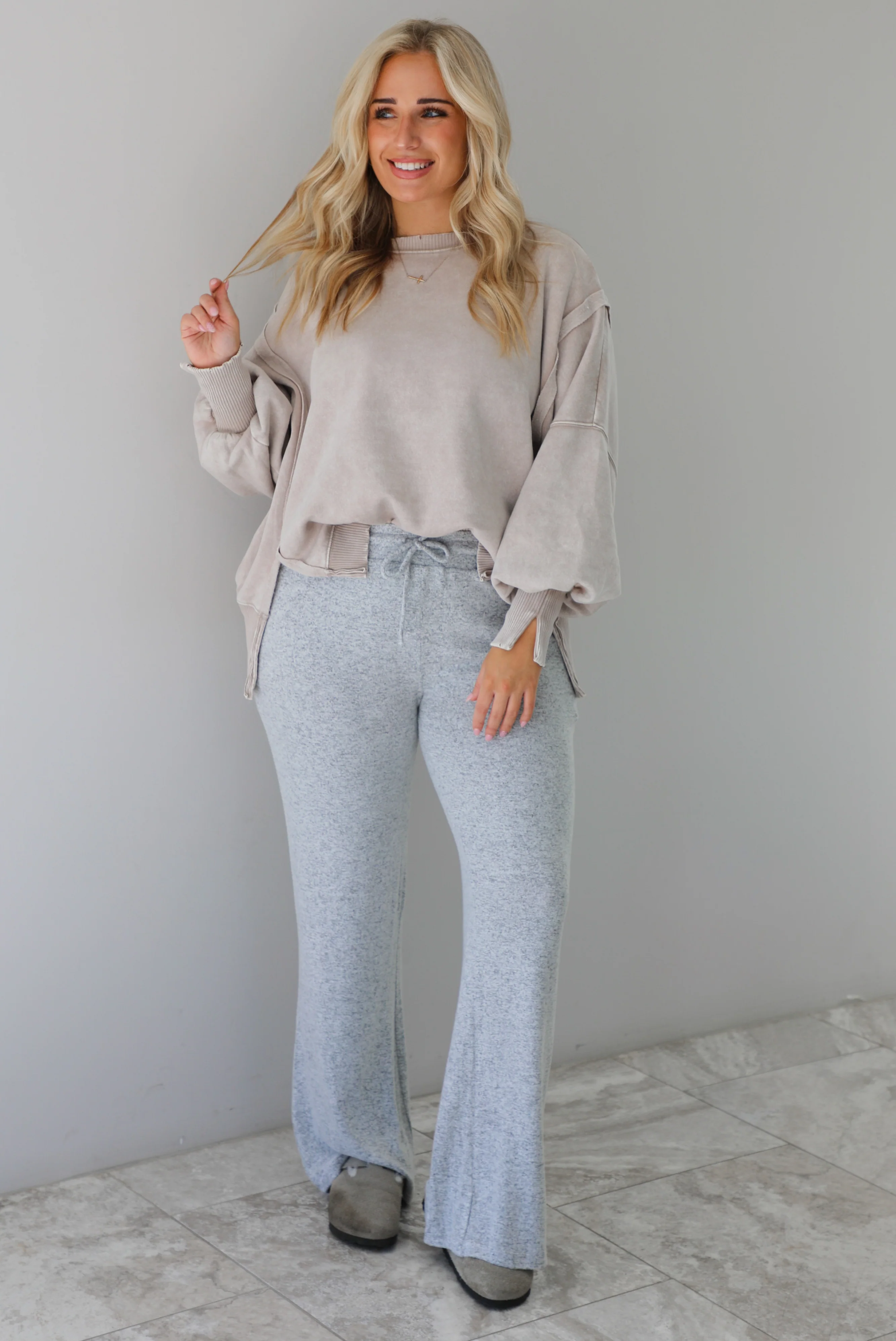 Simple Comforts Sweater: Sand - Image 2