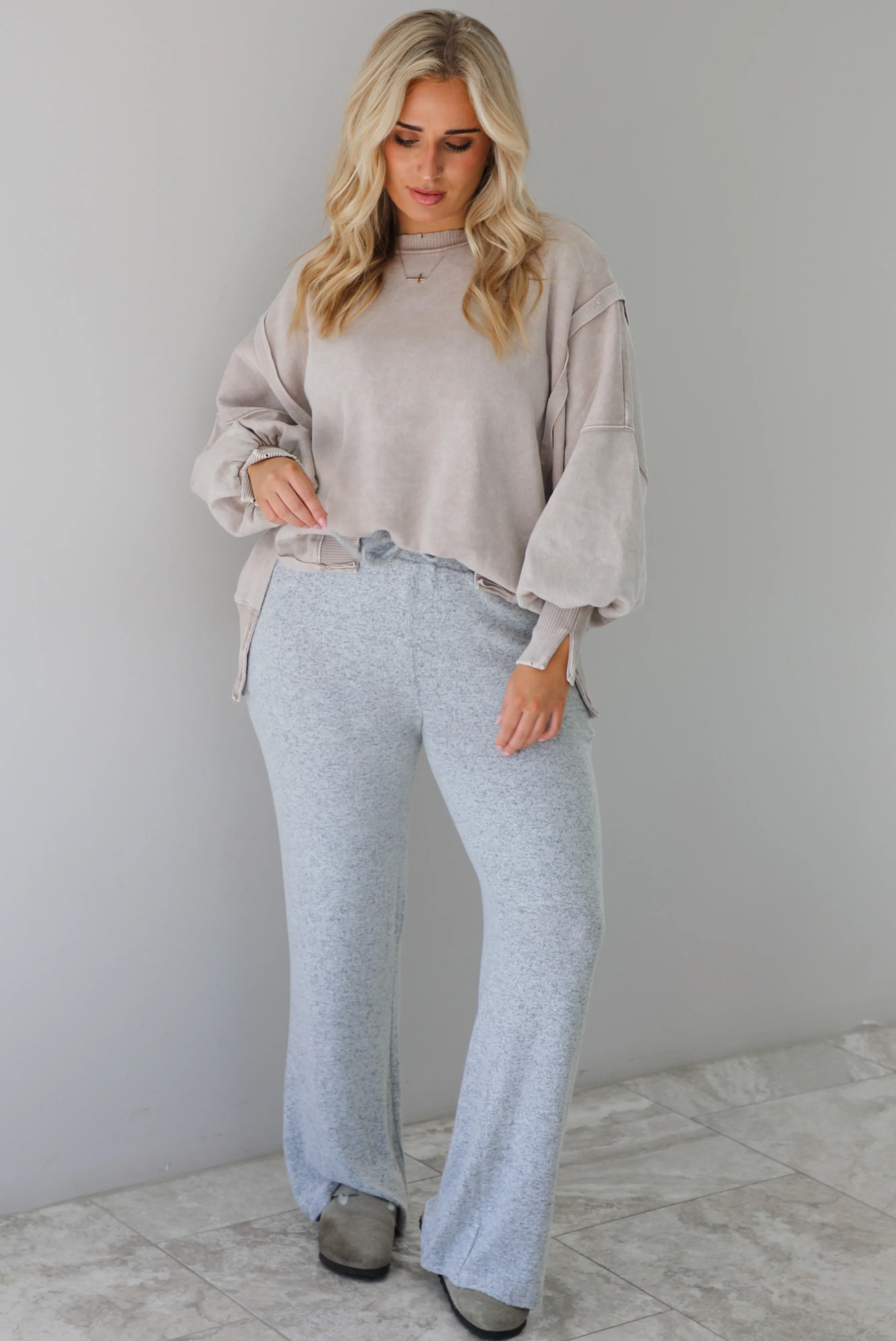 Simple Comforts Sweater: Sand - Image 3
