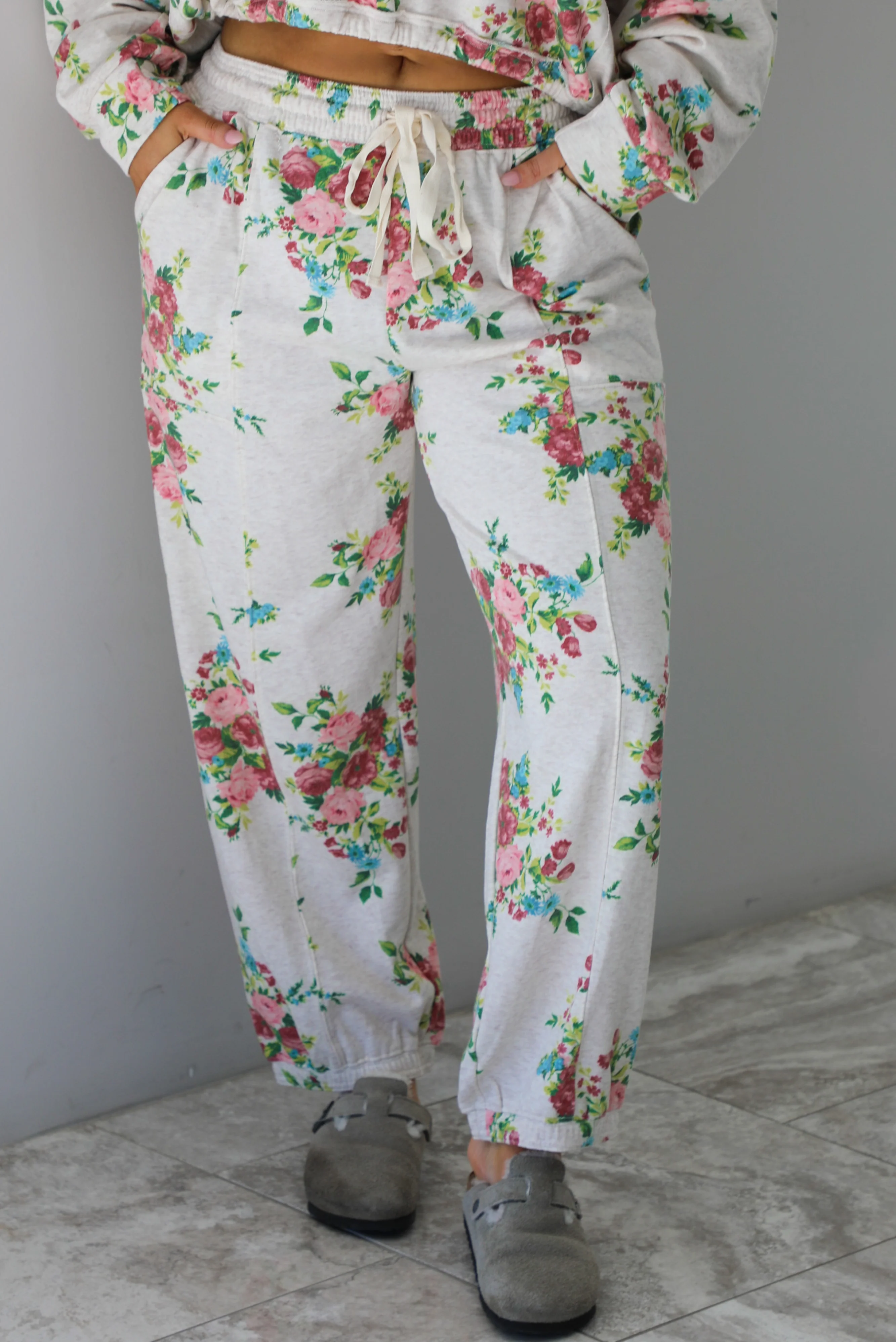 Spring Bouquet Set: Oatmeal/Multi Floral - Image 8