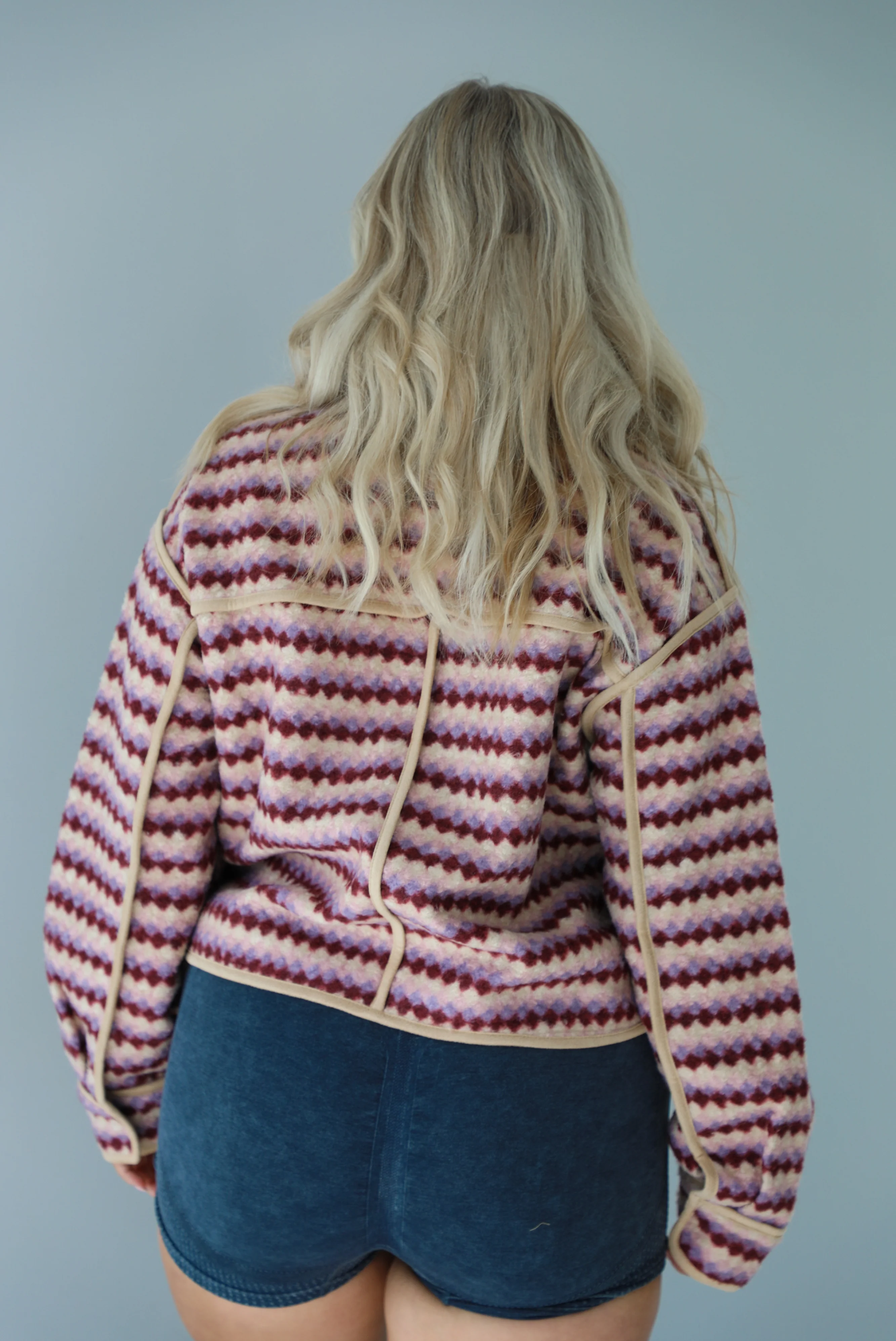 Thinking Of You Jacket: Pink/Multi - Image 9